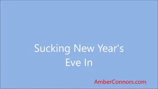 Sucking New years eve in