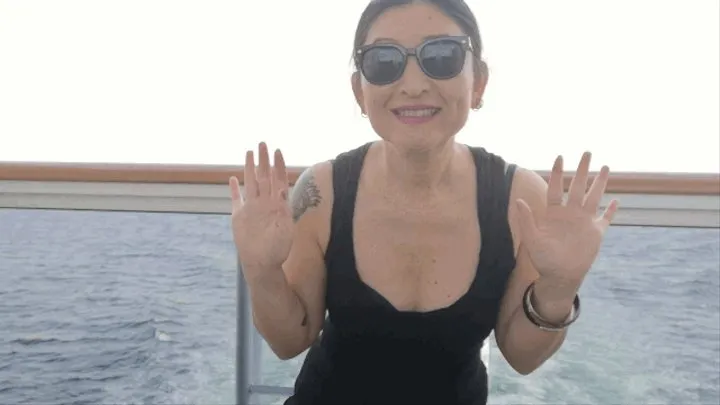 Madam Leda Takes a Cruise Ship Vacation with Subby