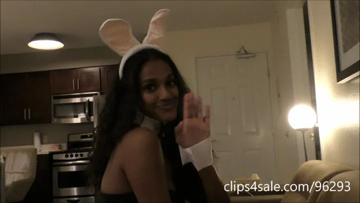 Desi Girl Next Door Booty & Soles Show (Playful Pet Bunny)