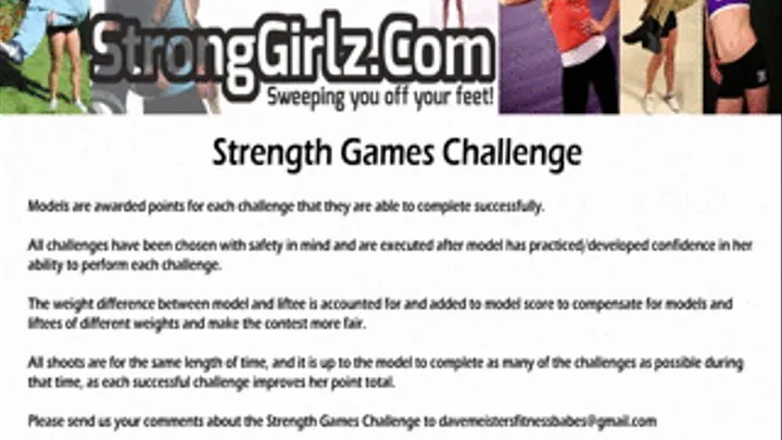 Strength Games: Stacey Volume 1 Part 1 of 3