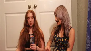 Curvy Babes Chug and Burp