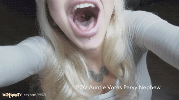 POV Auntie Vores Pervy Nephew - Fatal Babysitting