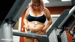 Public Slow Motion Jiggling at the Gym with Ivy Davenport