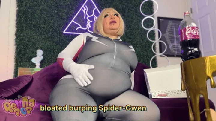 Fat Spider Gwen's Donut Burp Dilemma