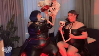 Halloween Bodysuit Funnel Feeding with ThatOneAmy