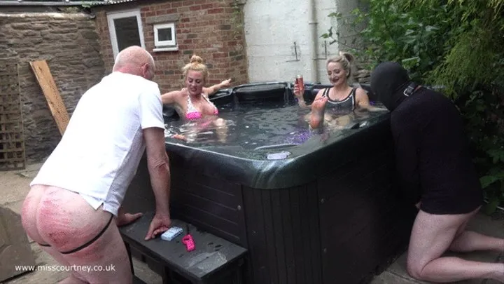 Hot Tub Human Ashtray