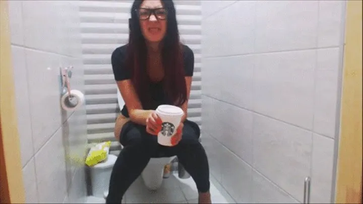 Coffee toilet burp