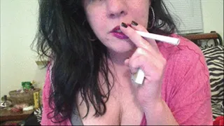 Smoking & Sucking Your Cock While Your Wife Is Out