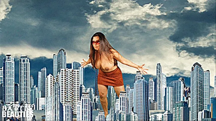 Heiress turns into Giantess and demolishes city