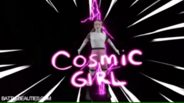 Cosmic Girl VS the TICKLE MONSTER