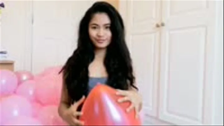 Bratty Step-Sister Catches You With Balloons