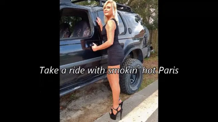 Take a ride with smoking hot Paris