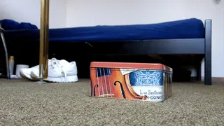 Brutal Cookie Jar Crushing with Puma Sneaker View 2