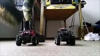 Toycar Crushing under Doc Martens Jadon Max Boots View 1