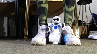 Roboter Crushing with Nike Air Max 90 (View1)