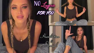 No Lingerie For You - Humiliation & Denial