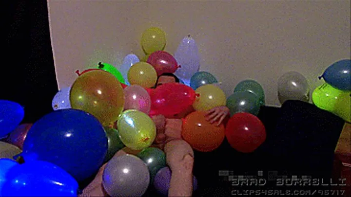 Jacking Off with Balloons