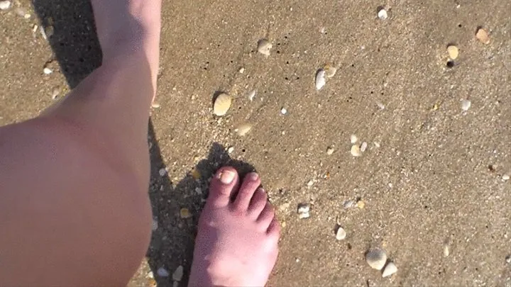 Feet on Beach