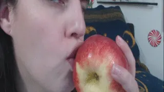 Sexy Lips Around Apple