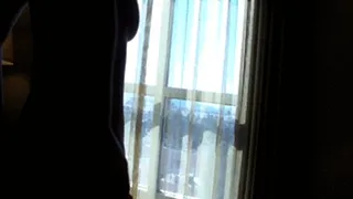 Vegas Window Masturbation