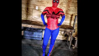 Brenda Bound.. Spidergirl Caught in a Web