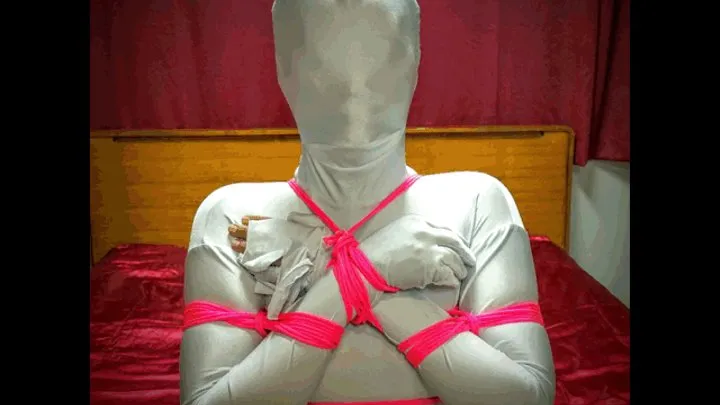 Sakura Tied Up in Zentai