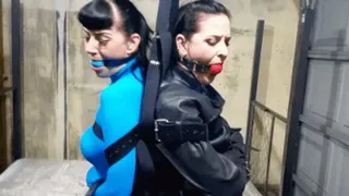 2 Girl Straightjacket Struggle