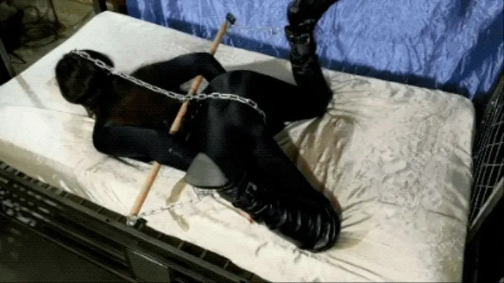 Nyssa Nevers.. Chained and Restrained