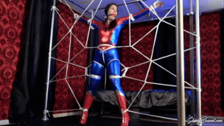 Ashley Wolf- Spidergirl Caught in Her Web