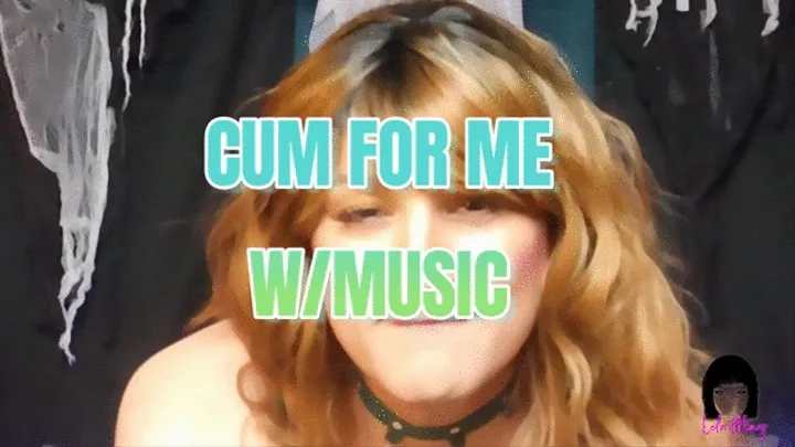 Cum For Me With Music Lola Minaj Trans Cum Eating Instructions AUDIO ONLY