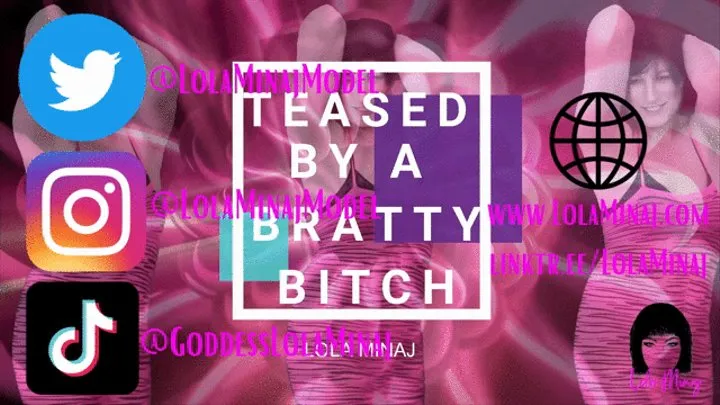 Teased By a Bratty Bitch Lola Minaj Trans Humiliation Financial Domination Trsns Dominatrix AUDIO ONLY