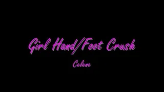 Girl Hand/Foot Crush - Celene