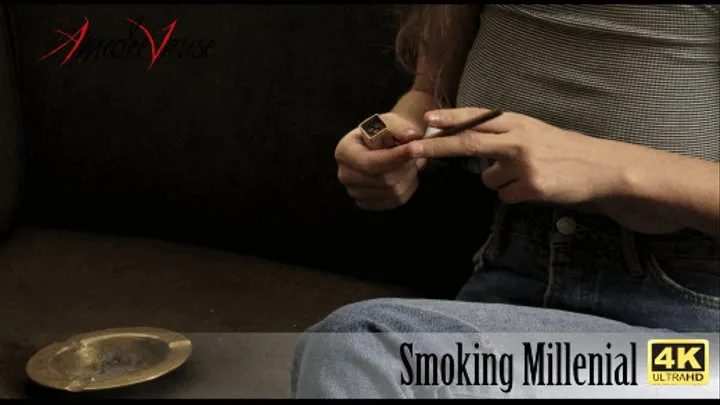 Smoking Millennial (SD, ) - Classic Smoking Fetish Art Show!