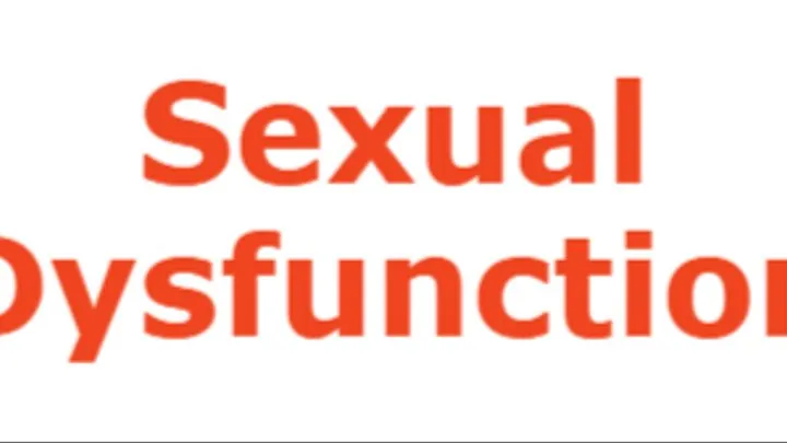 Sexual Dysfunction