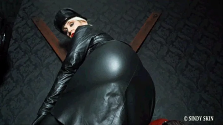 Quickie Leather Tease in My Skirt and Thigh Boots - FULL CLIP - HD