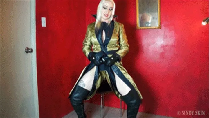 Turning My Long Leather Coat Inside Out and Enjoying the Feeling Against My Skin - FULL CLIP - SD