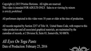 Irina Key: Fashion Model Topless Barefoot Yoga Pants Pt2 (Feb 2016)