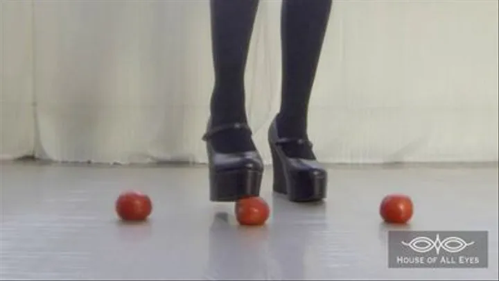 Nana Valtiel 3 Tomato Crush Slow Motion Pt 1 (May 2015)