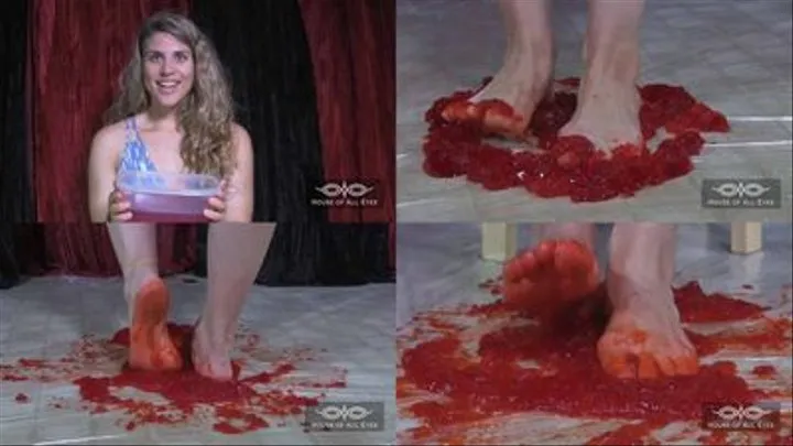 Sheri's Feet Crush Red Jello (Jun 2015)