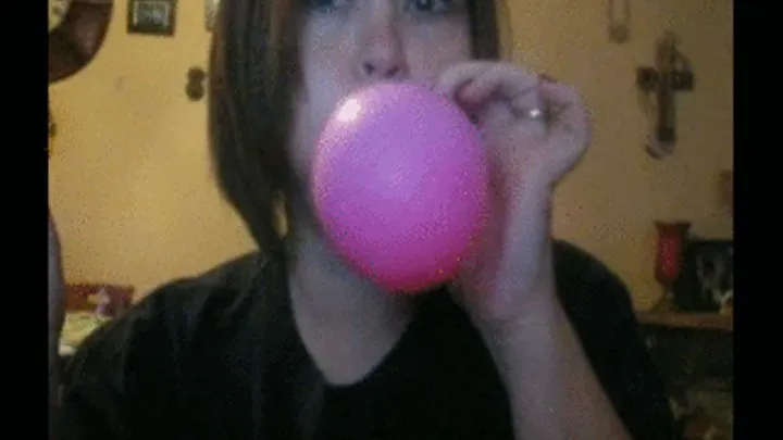 Balloon Pop with Nails.