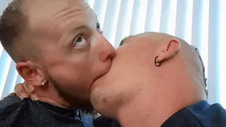 LIPLOCKED! Hot Gay Kissing and Tongue Fetish 43 - JC Dickerson - Leo Blue - Manpuppy