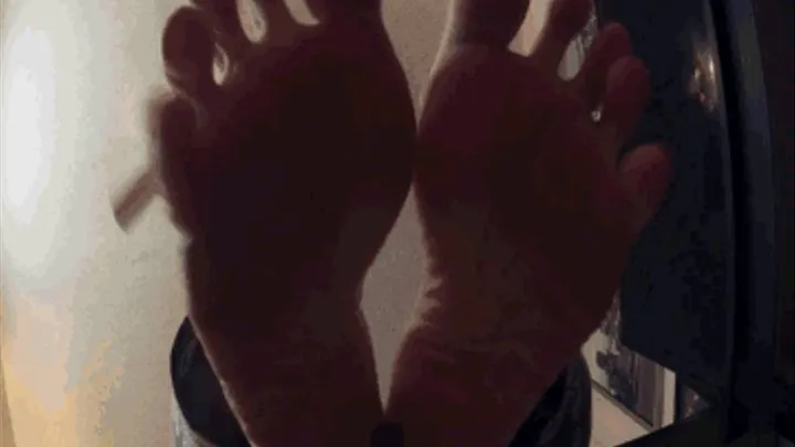 Crazy Girl Friend's Foot Fetish Find-POV Foot Worship