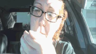 I'm Baaaack and Choking on Smoke!-BBW Smoking