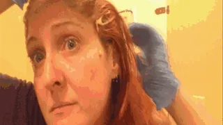 Making Silly Faces While Dyeing My Hair-Hair Color