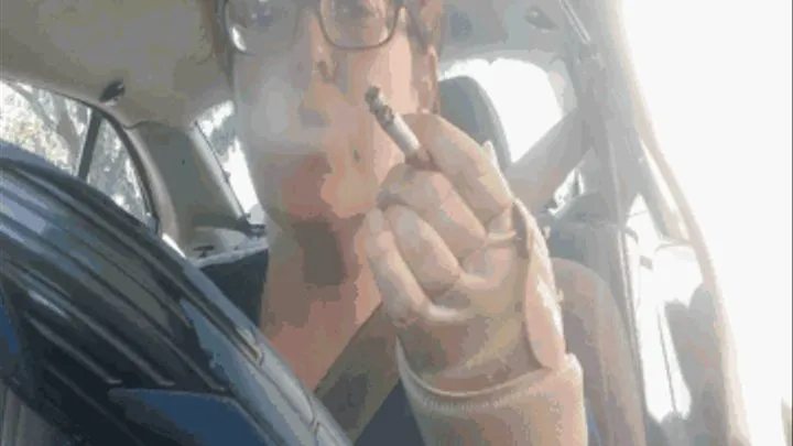 Smoking with a Wrist Brace-Orthopedic Brace Fetish