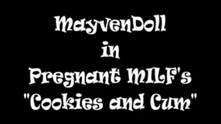 Pregnant MILFs Cookies and Cum