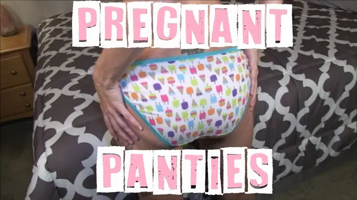 Pregnant Panty Tease JOI