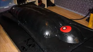 inflated and deflated Rubbergirl