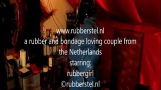 rubbergirl in realy heavy suits