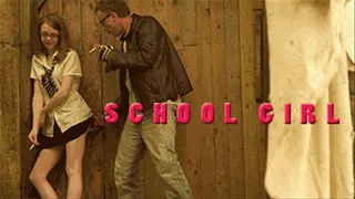 SchoolGirl Uniform, smoking, sex bdsm, caged